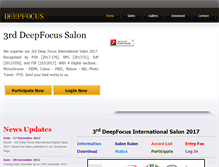Tablet Screenshot of deepfocussalon.org